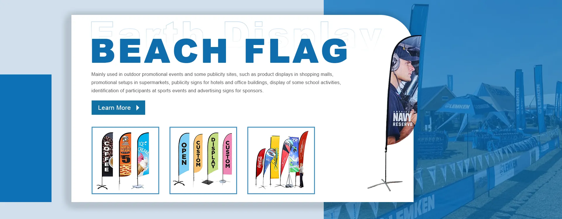 Leverandør av strandflagg