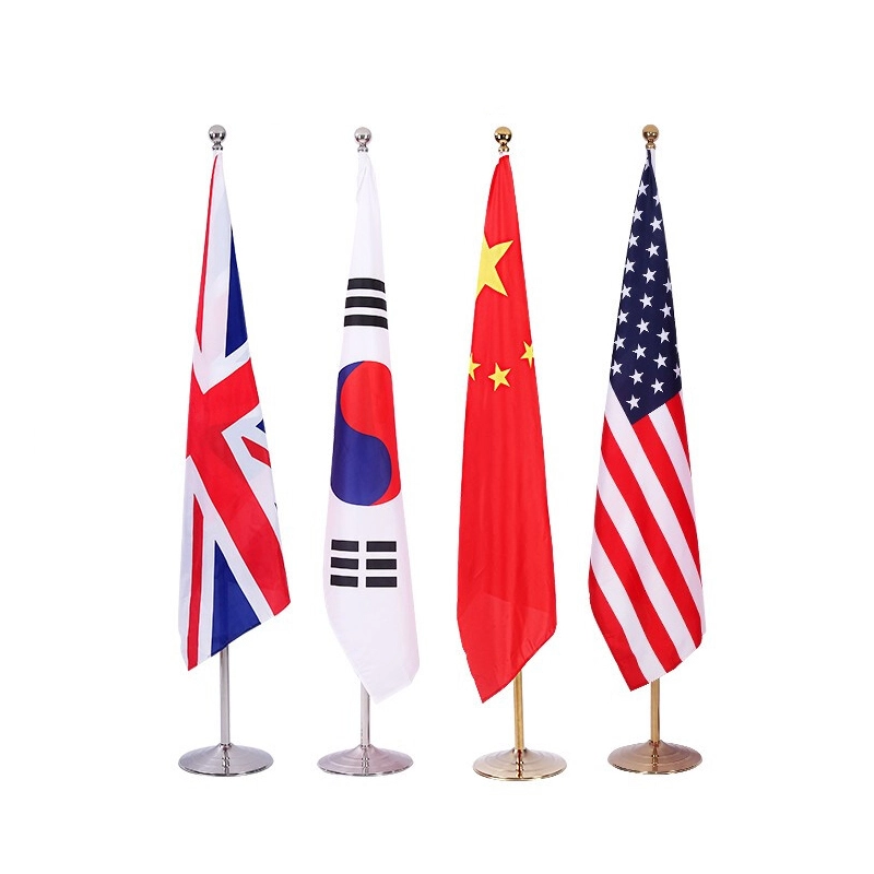 Innendørs flaggstang