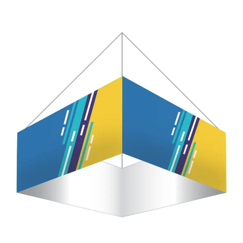 Firkantet tak hengende banner